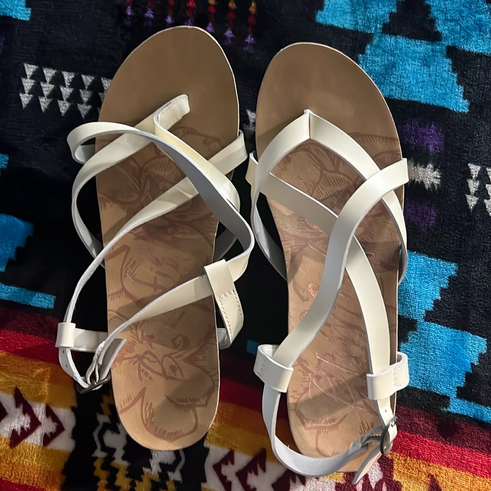 Blowfish Malibu sandals, cream color. Great condition. Women size 8.5